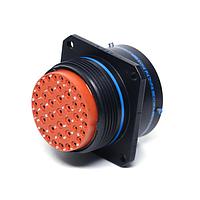 Amphenol Aerospace MS3470W20-41PW-LC Receptacles 41P SZ 20 WALL MOUNT PIN RECEPT W/ FLANGE