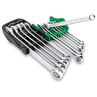 TOPTUL GSCQ1001 Pro-Series Ratchet Combination Wrench Set (10 pcs)