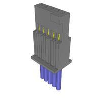 Samtec SFSS-05-28-G-72.00-S Discrete Wire Cable Assemblies .050" Tiger Eye(TM) Single Row Discrete Wire Cable Assembly