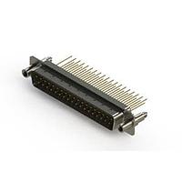 EDAC 627-M37-623-WT6 D-Sub Connectors - Standard Density Vertical Machined D-Sub Connectors