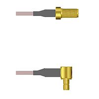 Amphenol Custom Cable Q-7103I0005018i RF Cable Assemblies SMA-SJ/SMB-RJ G316 18I