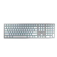 CHERRY JK-1620US-1 Keyboards KC 6000C for Mac Keyboard White/Silver USB-C MAC OS X 10.13 or Higher