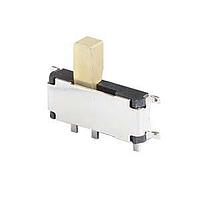 Same Sky (formerly CUI Devices) SLW-682715-25A-SMT-TR Slide Switches 6.6 x 2.75 x 1.5 mm, 2.5 mm Raised Slide Actuator, Surface Mount, Slide Switch