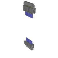 Samtec SFSS-10-28-G-18.00-DR-NDS Discrete Wire Cable Assemblies .050" Tiger Eye(TM) Single Row Discrete Wire Cable Assembly