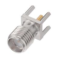 Radiall R124426120 PCB Receptacles SMA / STRAIGHT JACK RECEPTACLE FOR PCB SOLDER LEGS