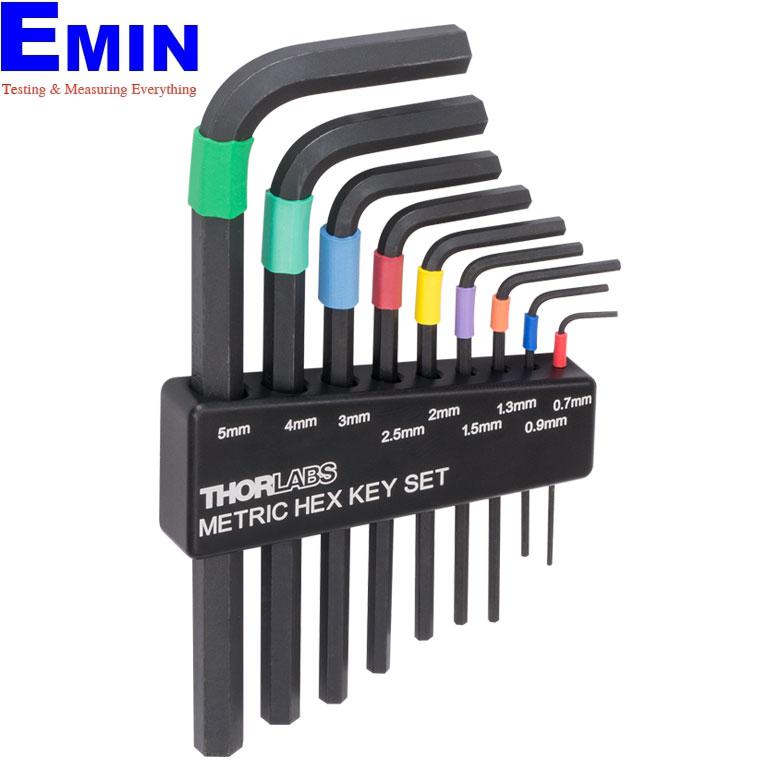 THORLABS CCHK/M ColorCoded Hex Key Set (9Piece ColorCoded)
