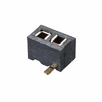 Harwin M50-3130245R Receptacle 2 WAY SIL L/P D/E SMT SKT T&R