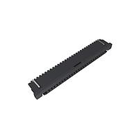 Amphenol FCI SFW27R-5STE1LF Board Mount 1.00mm Flex Connector, SFW-R series, 27 Position, Bottom side Contact, Side Entry Surface Mount ZIF CIC Connector, Lead Free.