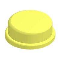 Diptronics KTSC-22Y Cap, Round 12X12 RND YEL CAP