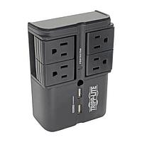 Tripp Lite SK40RUSBB Power Protection Devices Surge 4 Outlet 3.4A USB Charger Tablet