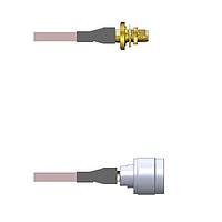 Amphenol Custom Cable Q-2U02H0001072i RF Cable Assemblies SMA-SJB/N-SP G178 72I