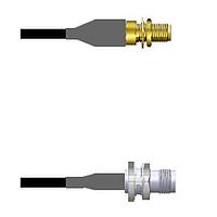 Amphenol Custom Cable Q-3004M000D144i RF Cable Assemblies SMA-SJB/TNC-SJB LMR19 144I
