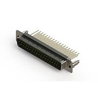 EDAC 627-M37-623-GN5 D-Sub Connectors - Standard Density Vertical Machined D-Sub Connectors