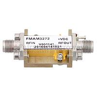 Fairview FMAM3272 3 dB NF, 10 MHz to 20 GHz, Low Noise Broadband Amplifier with 22 dBm, 15 dB Gain and SMA