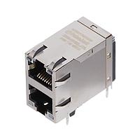 Pulse Electronics JXC0-1016NL Modular 1000Base-T NonPoE 2x1-Port RJ45 THT