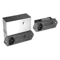 Corcom - TE Connectivity 3-6609129-0 Inlets 5A IEC-.110 FASTON GNR PURPOSE SNAP MNT