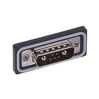 NorComp CDFV7W2113L411 Mixed Contact D-Sub Connectors 7W2 vert solder M FL 4-40 int thrd 40 Amp