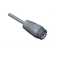 Amphenol LTW 1CB-05BMFM-SL6A02 Sensor Cables / Actuator Cables Ceres, Middle Size, Plastic, 10A, 05 pins, Male Connector, Female Contact, Straight, Screw Thread, Overmolded, Length 2000mm, IP66