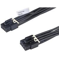 Molex 224085-1084 OTS Cable Assembly Mini-Fit Max-to-Mini-Fit Max Cable ASSY Tin  Plt 8 Ckts 600mm Lgth 2.5mm Blk