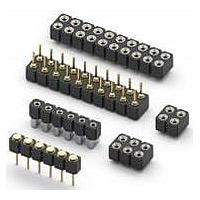 Mill-Max 406-43-220-30-068001 Socket 2R 20P, SMT Socket .018" DIA, REEL