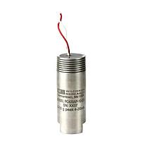Amphenol Wilcoxon PC420ATP-20-EX Vibration Sensors Top exit, 85 C, 4-20 mA ( 5% @ full scale) proportional Acceleration, True Peak (85 C limited), 20 g (196 m/sec2), blunt cut cable, 4 meter PVC coated leads standard, add 25.00, up to 75 meters.