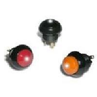 OTTO LP9-51111A2A Momentary Action 5A 115VAC 28VDC N.O. Red LED Sldr Trm