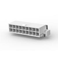 AMP Connectors - TE Connectivity 1-1586044-8 Shrouded 18P VALU-LOK R/A HDR SCRMT V0