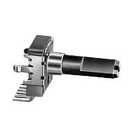 Alpha (Taiwan) RV112BCF-40-25A-B100K Rotary 11mm Linear 100K Dual Unit-Vert PC MT