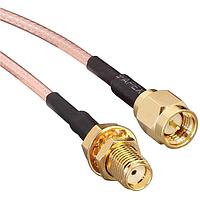 Linx Technologies - TE Connectivity CSE-SGAM-914-SGFB RF Cable Assemblies Cable Assembly Coaxial SMA to SMA RG-316 36.00" (914.40mm)