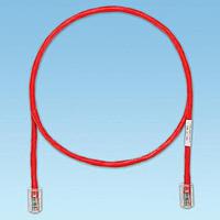 Panduit UTPCH3RDY Cat 5e Copper Patch Cord, Cat 5e, Red UTP Cable