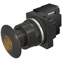 SIEMENS 52BP3C9 Mushroom 3POS,NEMA4X,MOM,FV 12V,BLK-AMB