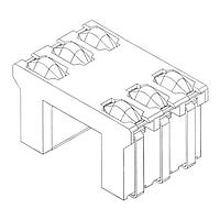 Amphenol Commercial Products CAD0604552 Card Connectors HOUSING FOR SIM CONNECTOR