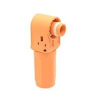 Amphenol Industrial SLPRPB35BSR2 Power Connectors 1500V DC, Gen 2.5, 8.0mm, Surlok Plus, Plug, Right Angle, Red, 35mm, Crimp, IP67(MATED), Keyway 30