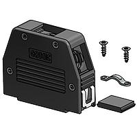 Amphenol CONEC 16-001830E Strain Relief Backshell 25 POS BLACK PLASTIC HOOD