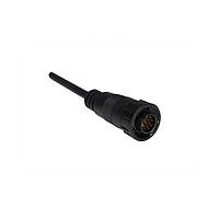 Amphenol LTW ACB-05AFMM-LL7A03 Sensor Cables / Actuator Cables Ceres, Middle Size, Plastic, 10A, 05 pins, Female Connector, Male Contact, Straight, 2 Points Lock, Overmolded, Length 3000mm, IP67