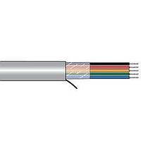 Alpha Wire 5012C SL001 Multi-Conductor Cables 24 AWG 2 Conductor 300V Unshielded SR PVC PVC, 1000 ft Spool - Slate