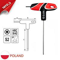 YATO YT-05584 T-Handle Hex Key With Ball (2.0mm)