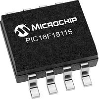 Microchip Technology PIC16F18115T-I/SN MCUs 14KB Flash, 512B RAM, 128B EEPROM, 12b Diff. ADCC, 2x16-bit dual PWM