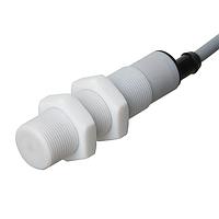 Carlo Gavazzi CA18FAF08BPA2IO Proximity Sensors Capacitive Proximity Sensor, Flush mountable, Sensing Range 8mm, Adjustable 2-10mm, Supply 10-40VDC, NPN/PNP Output, N.O./N.C., IO-Link, Cable PVC, Housing PFTE M18 x 70mm, 4th Generation Tripleshield, Improved EMC performances, ECOLAB, IP69K