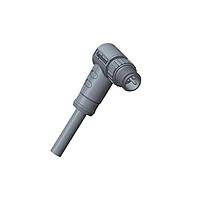 Amphenol LTW M8S-03BMMM-SR7D02 Sensor Cables / Actuator Cables M8 Circular Metric Connector, A Code, Metal, 3A, 03 pins, Male Connector, Male Contact, Right Angle, Screw Thread, Overmolded, Length 2000mm, IP67 Mated