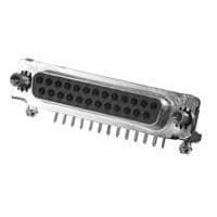 AMP Connectors - TE Connectivity 6-747846-7 D-Sub Connectors - Standard Density 25P RA MSFL 318 RCPT