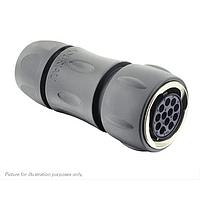 Eaton Souriau-Sunbank UTGX6JC1492S Plugs Plug, with cable gland backshell, for 12 female contacts, IP68/69K