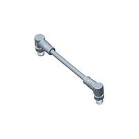 Amphenol LTW M8S03MR-SMR-SD002 Sensor Cables / Actuator Cables M8 Circular Metric Connector, A Code, Metal, 3A, 03 pins, Male Connector, Male Contact, Right Angle-to-Right Angle, Screw Thread, Overmolded Double Ended, Length 2000mm, IP67 Mated