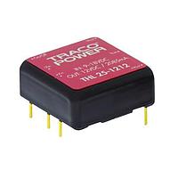 TRACO Power THL 25-4813 Isolated Product Type: DC/DC; Package Style: 1"x1"; Output Power (W): 25; Input Voltage: 36-75 VDC; Output 1 (Vdc): 15; Output 2 (Vdc): N/A; Output 3 (Vdc): N/A
