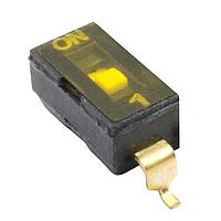 E-Switch KAG01TGGT DIP Switches DIP, SPDT, SMT, 1 pos