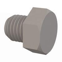 Essentra Components 0375010075 Cap Screw Unslotted Hex Bolt, 3/4-10 Thread, 3/4 Lg