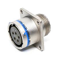 DEUTSCH - TE Connectivity MS27466T15F5B Circular MIL Spec Connector DJT 5C 5#16 SKT REC P