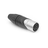 Amphenol Audio AX5M-AU Cable Connectors MTL SH 5 ML NI FINISH GLD PLTD