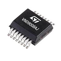 STMicroelectronics VND9008AJTR High Side Double channel high-side driver current sense analog feedback automotive apps