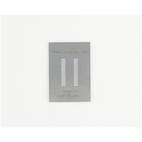 Chip Quik PA0025-S Sockets & Adapters SSOP-48 Stainless Steel Stencil